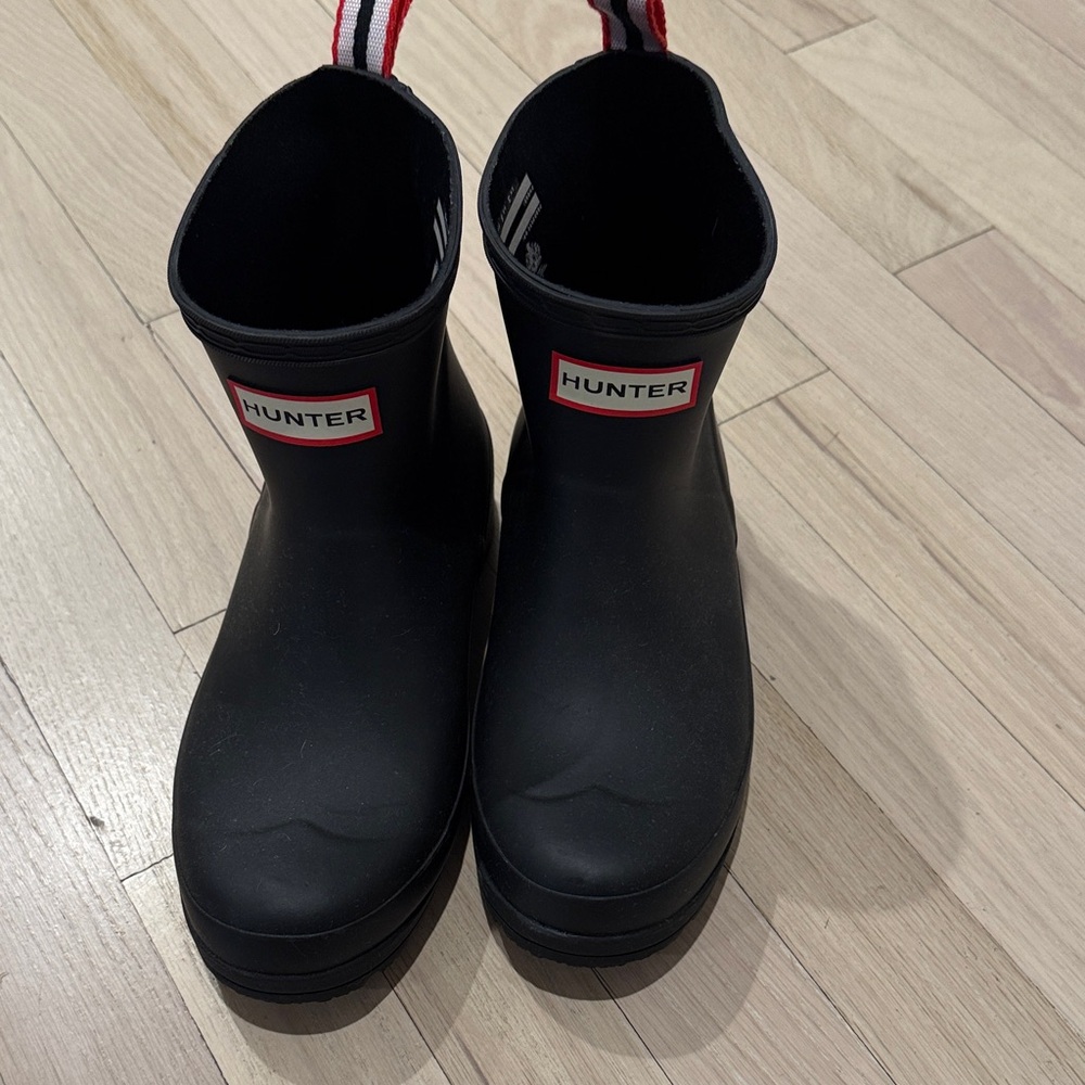 Hunter Classic Black Waterproof Boots size 5 (us)